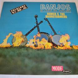 Vinyle 33T Bluegrass Homer & The Barnstormers Banjos de l'Ouest