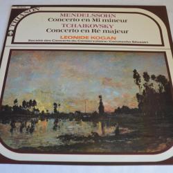 Vinyle 33T Kogan Mendelssohn/Tchaikovsky- Concerto Mi Mineur/Ré Majeur