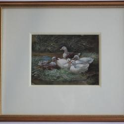 Tableau Peinture Canards Muyden
