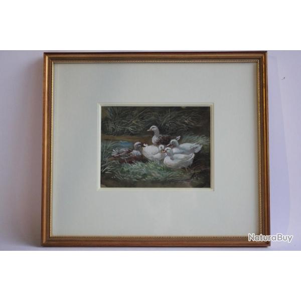 Tableau Peinture Canards Muyden