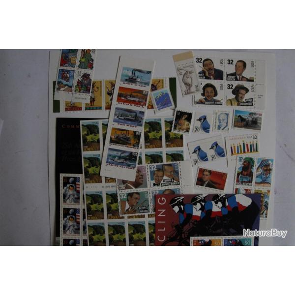 Lot Timbres �tats-Unis 1995-1996 neufs