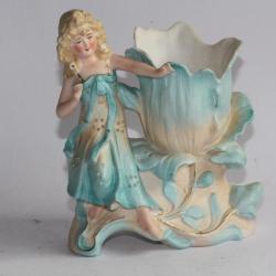 Vase porcelaine biscuit