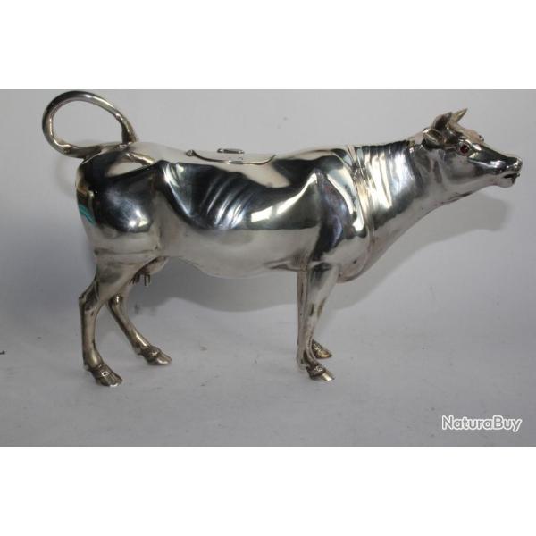 Grand pot � cr�me Vache argent Pays-Bas Cow creamer