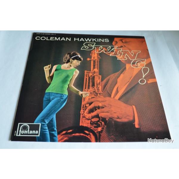 Vinyle 33T Jazz  Coleman Hawkins ?- Swing!