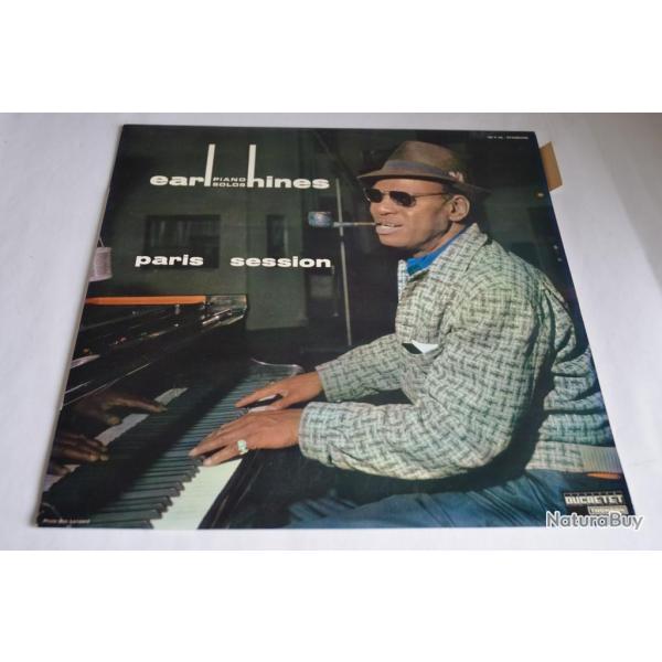 Vinyle 33T Jazz Earl Hines ?- Paris Session