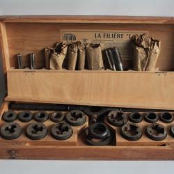 Coffret La Filière L.C. Elsé outillage DEC porte-filière tarauds