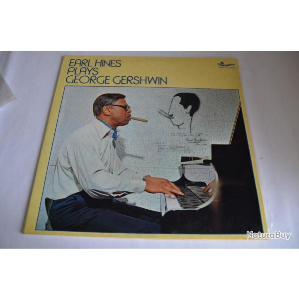Vinyle 33T Jazz  Earl Hines ?- Earl Hines Plays George Gershwin