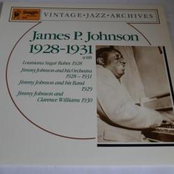 Vinyle 33T Jazz James P. Johnson* ?- James P. Johnson 1928-31