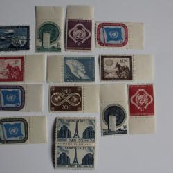 Timbres Nation-Unis 1951 neufs
