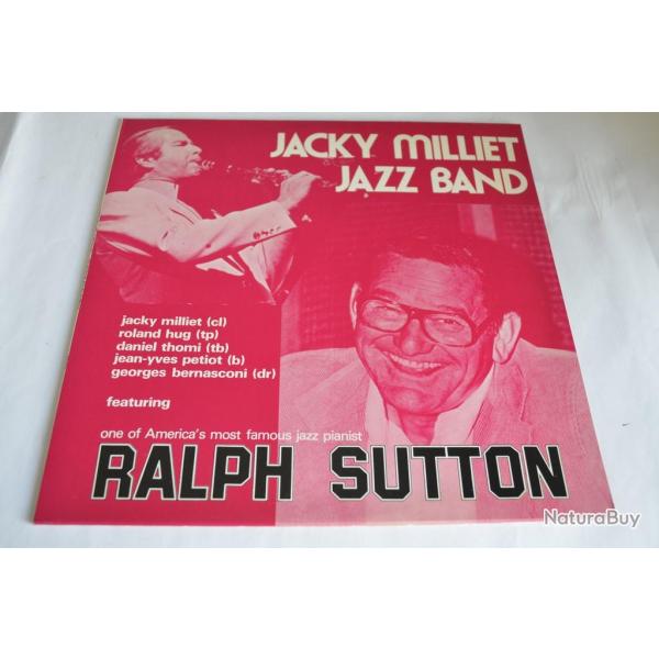 Vinyle 33T Jazz  Jacky Milliet Jazz Band* Featuring Ralph Sutton