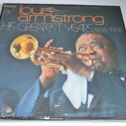 Vinyle 33T Jazz Louis Armstrong ?- His Greatest Years 1925-1928