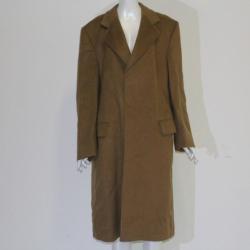 CROMBIE Manteau homme en laine et cachemire