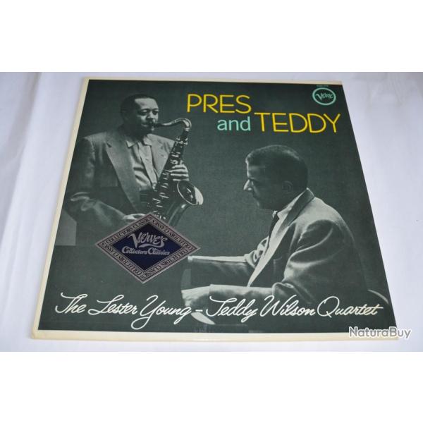 Vinyle 33T Jazz The L. Young-T. Wilson Quartet ?- Pres And Teddy