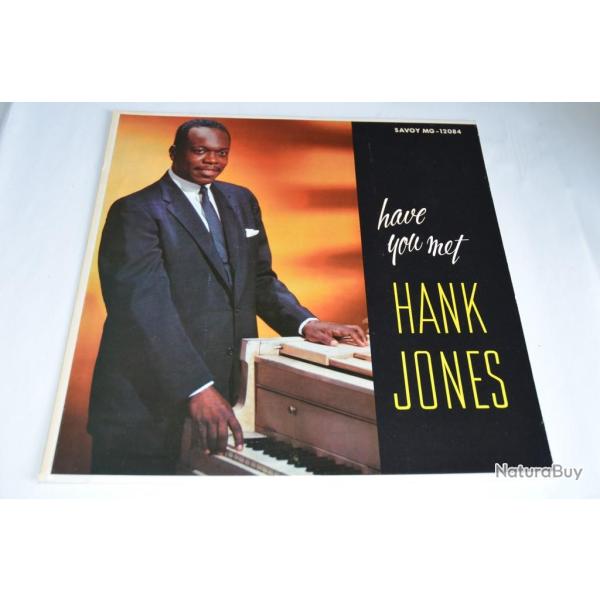 Vinyle 33T Jazz  Hank Jones ?- Have You Met Hank Jones