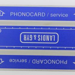 Télécarte de service Phonocard 23 Landis & Gyr 704L Thaïlande