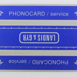 Télécarte de service Phonocard 23 Landis & Gyr 704L Thaïlande