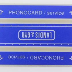Télécarte de service Phonocard 23 Landis & Gyr 704L Thaïlande