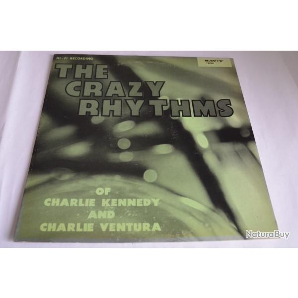 Vinyle 33T Jazz Charlie Kennedy, Charlie Ventura ?- Crazy Rhythms