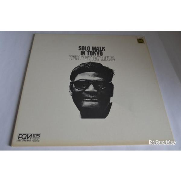 Vinyle 33T Jazz  Earl Hines ?- Solo Walk In Tokyo