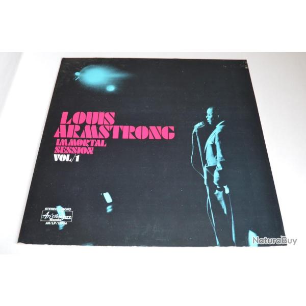 Vinyle 33T Jazz Louis Armstrong ?- Immortal Session Vol/1