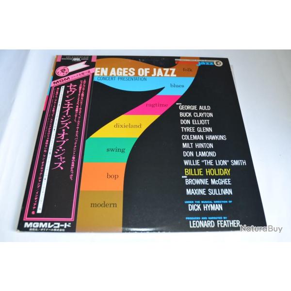Vinyle 33T Jazz The seven ages d'or