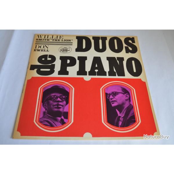 Vinyle 33T Jazz  Willie 'The Lion' Smith, Don Ewell ?- Duos De Piano