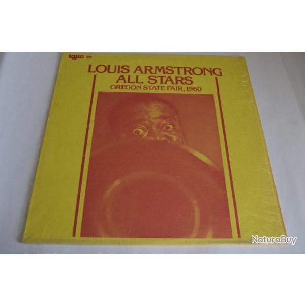 Vinyle 33T Jazz L. Armstrong And His All-Stars ?Oregon State Fair, 1960