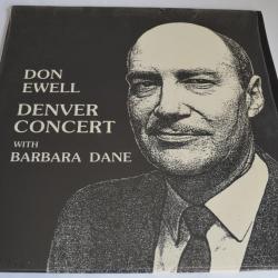 Vinyle 33T Jazz Don Ewell, Barbara Dane ?- Denver Concert