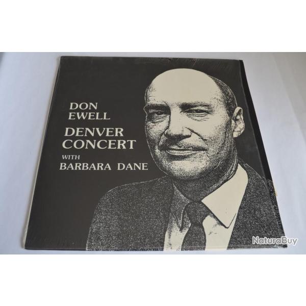 Vinyle 33T Jazz Don Ewell, Barbara Dane ?- Denver Concert