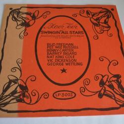 Vinyle 33T Jazz Swingin' all stars L. Wiley - B. Roche - J. Stafford