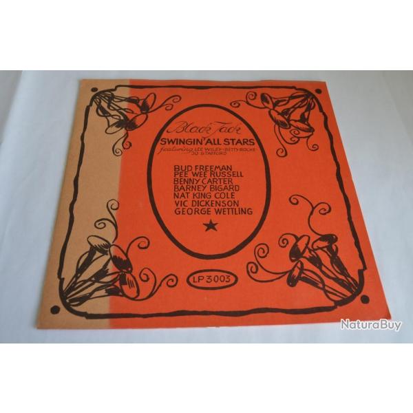 Vinyle 33T Jazz Swingin' all stars L. Wiley - B. Roche - J. Stafford