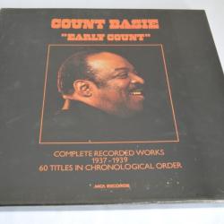 Vinyle 33T Jazz C. Basie ?-Early Count-Complete Recorded Works (1937-39)