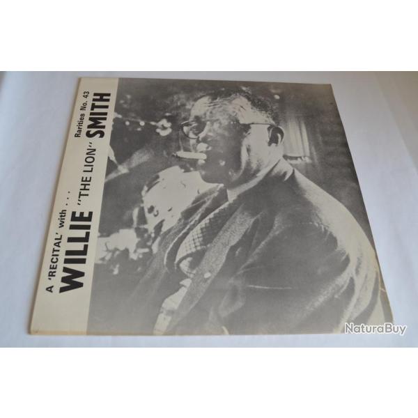 Vinyle 33T Jazz Willie 'the lion' Smith A 'r�cital' with....  denmark