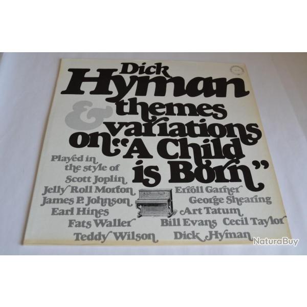 Vinyle 33T Jazz Dick Hyman Themes variations on child is born 1977 US