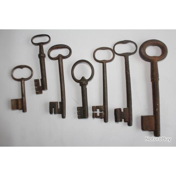 Anciennes clefs fer forg�