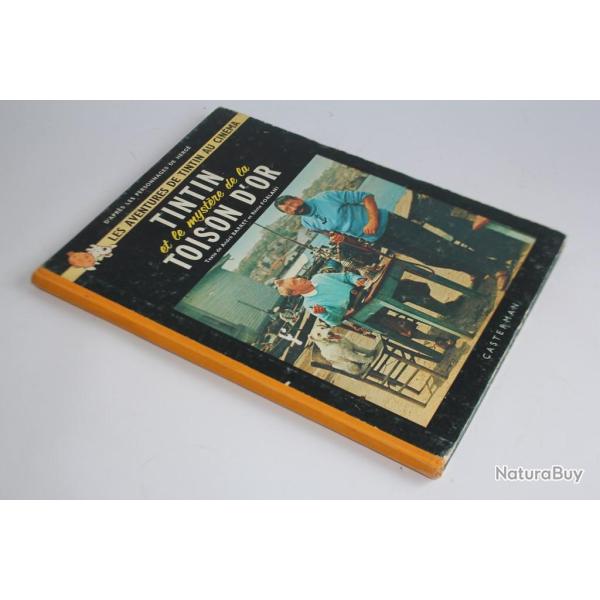 BD TINTIN Tintin et le myst�re de la Toison d'Or EO B31 Bis 1962