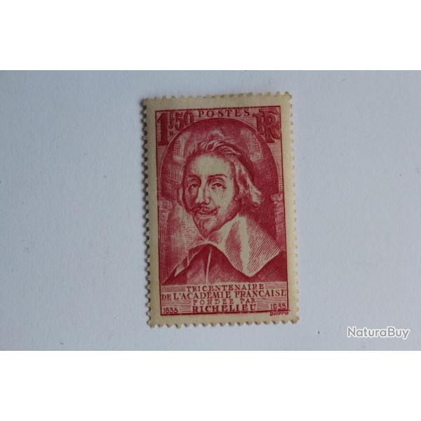 Timbre France 1935 neuf sur charnire