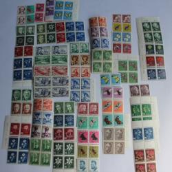 Timbres Suisse Pro Juventute Lot 14 année bloc x4 1931-1956 neufs