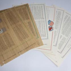 Documents philatélique édité par PAC 1965