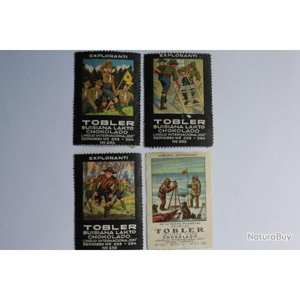 Vignettes suisse Tobler s�rie exploration