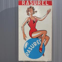 Pin-up RASUREL Panneau publicitaire Maillot de bains