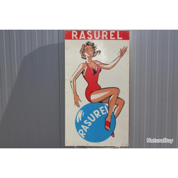 Pin-up RASUREL Panneau publicitaire Maillot de bains