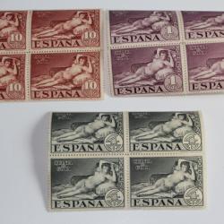 Timbres Espagne série 1930 neuf bloc 4
