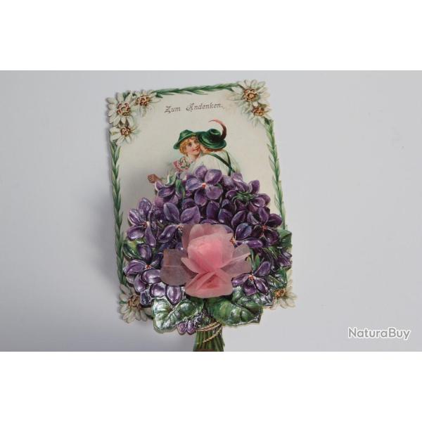 Image chromo � syst�me XIXe si�cle Couple dansant