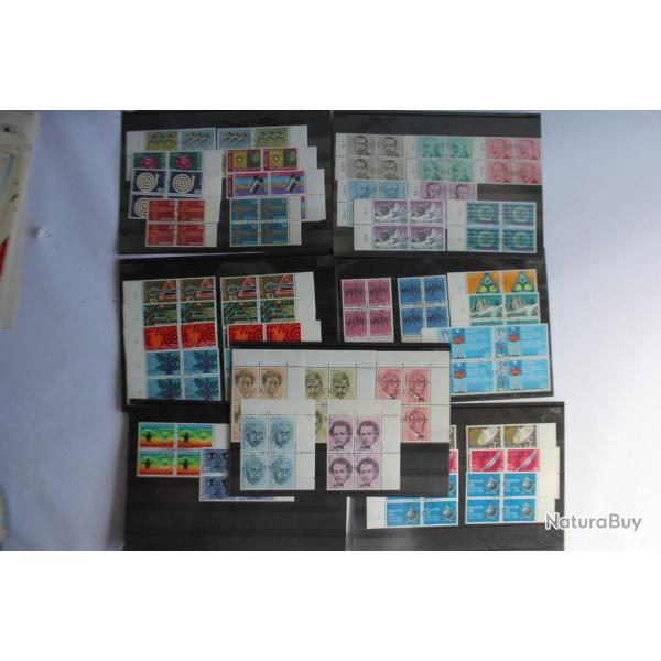 Timbres Suisse s�rie de blocs 1971 / 1972 / 1973