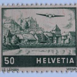 Timbre aviation suisse 1941