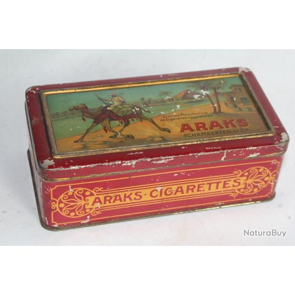 Boite cigarettes ARAKS Tchamkerten et Co.