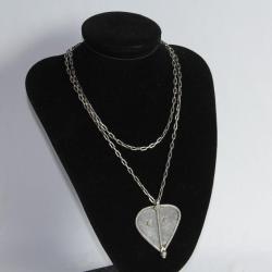Collier Pendentif ethnique argent