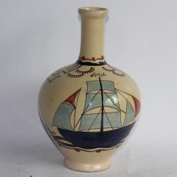 Vase faïence St Malo Henri Delcourt