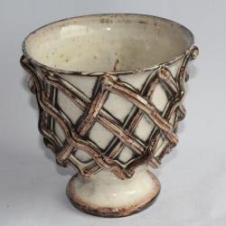 Vase terre vernissée